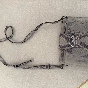 Michael Kors Snakeskin Crossbody Bag